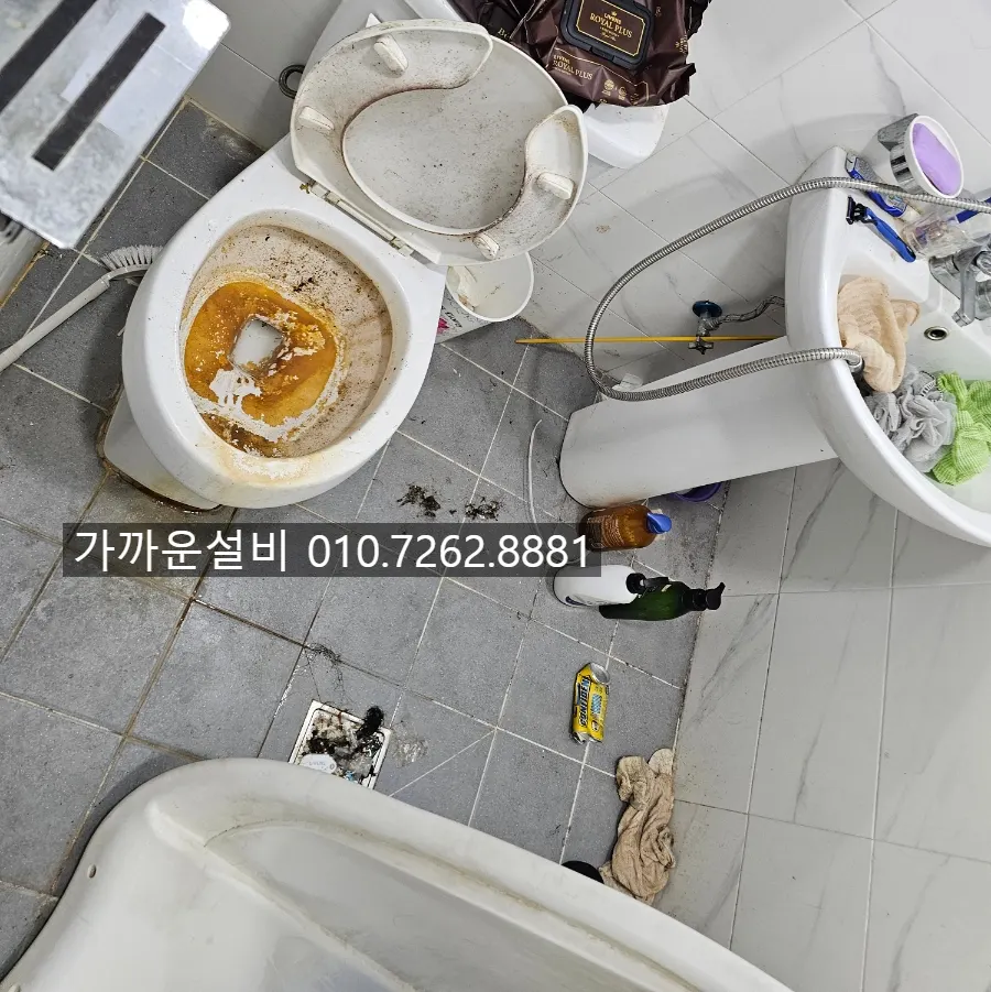 사당동 심각한 변기막힘 | 고질적 관로 문제, 내시경 기본기로 차근차근 해결